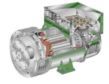 长春发电机内部结构图 长春发电机内部结构图